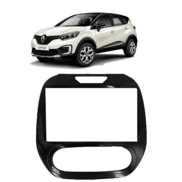 Imagem de Moldura Painel 2 Din 7 Polegadas Renault Captur 2017 2018 2019 2020 20