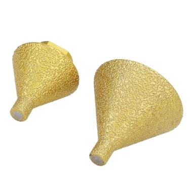 Imagem de Broca de Chanfro de Chanfro de Diamante M14, 38 Mm 50 Mm, Broca de Rebarbadora para Telha de Pedra de Quartzo de Mármore, Aço de Liga de Diamante, Ampla Compatibilidade, Nitidez