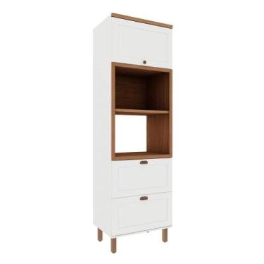 Imagem de Torre Quente 70cm P/ 2 Fornos Cozinha Modulada Provençal MDF - GenialF