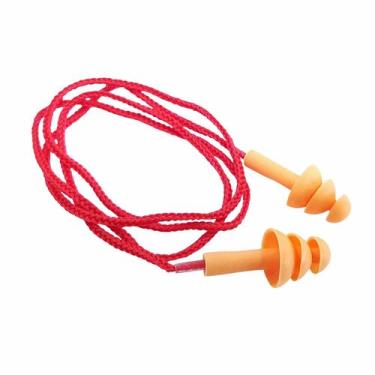 Imagem de Kit 10PC Protetor Auricular 15db Silicone Com Cordão - Plastcor