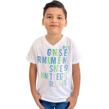 Imagem de Camiseta Infatil Menino Gangster Gola Redonda Linha Premium - ANJ MODA