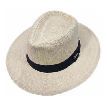 Imagem de Chapéu Unissex Panamá Summer Aba Larga Verão Praia - Chapéu Panama