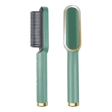 Imagem de Escova Pente Alisador Profissional 2 Em 1 Modela Alisa - SHOP ALTERNAT