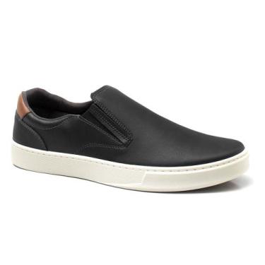Imagem de Tênis Masculino Slip On Cadarço Cano Curto Conforto Moderno - Épico, P