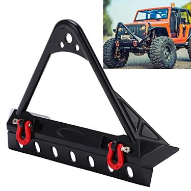 Imagem de RC Stinger Front Bumper with LED Light RC Front Bumper for Axial Scx10 / II/III Generation 1/10 RC Car (Pointed Tip)