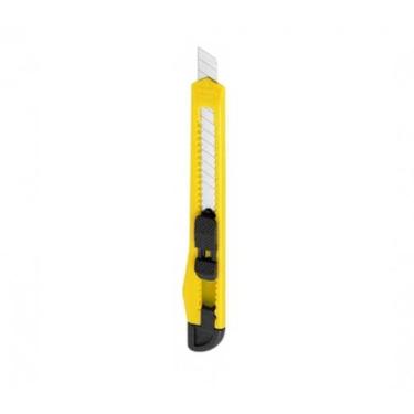 Imagem de Estilete Plástico Estreito 9mm Gatte, AMARELO