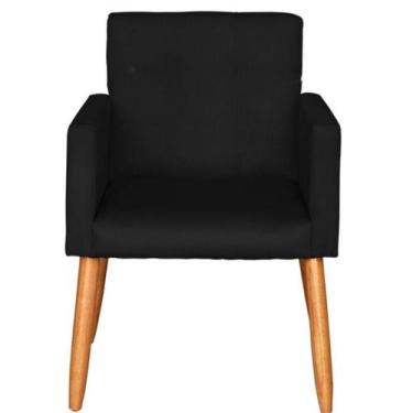 Imagem de Poltrona para Sala de espera Cadeira Decorativa Estofada Resistente Es