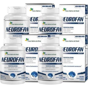 Imagem de Kit com 04 - Neurofan (Fosfatidilserina + Associações) 60 Cápsulas de 
