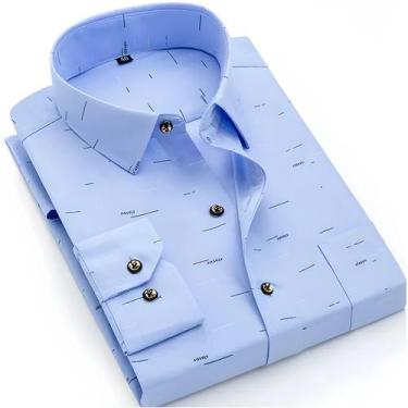 Imagem de Camisa Masculina Slim Fit Manga Comprida - Xadrez - Primavera/Verão, 4