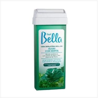 Imagem de Cera Depil Bella rollon algas com menta 100gr