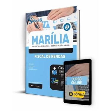 Imagem de Apostila Prefeitura de Marília - SP - Fiscal de Rendas