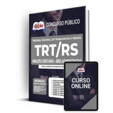 Imagem de Apostila TRT-RS - Analista Judiciário - Área Administrativa