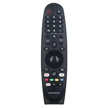 Imagem de AKB75855501 MR20GA Smart Magic TV controle remoto de substituição para LG TV 43UN7400 43UN8100 OLED48CXPCA 32LM6350 49NANO86 49UK7500 49UM7400 49UN7100 49UN7400 0 49SK 8500 50UN8100 OLED55BXPCA