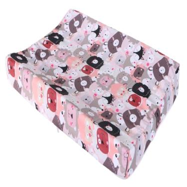 Imagem de Trocador Anatômico Impermeável Troca Fralda Bebê Menino Menina para Cômoda e Berço (Bichinho na Selva)