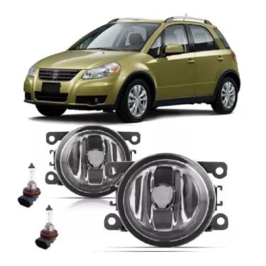 Imagem de Par Farol De Milha Universal SX4 2013 2014 2015 + Lâmpada
