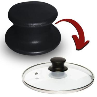 Imagem de Puxador Pomel Universal Para Tampa de Panela e Frigideira - Okayshop, 