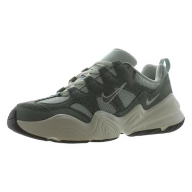 Imagem de NIKE Tênis feminino casual Tech Hera DR9761-100, Prata clara/verde Mica - estanho plano, 39
