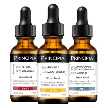 Imagem de Principia KIT TRIO VITAMINA C-10 + RETINOL + ÁCIDO HIALURÔNICO