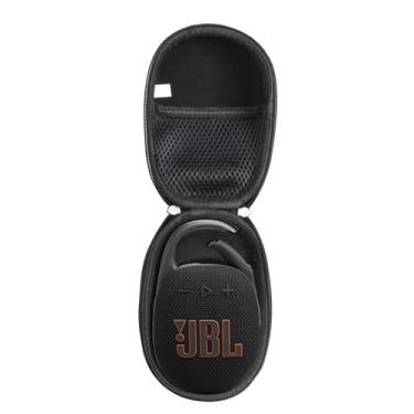 Imagem de Hermitshell Estojo rígido de viagem para mini alto-falante Bluetooth JBL Clip 5 portátil (preto)