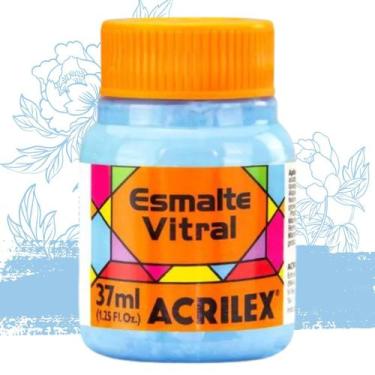 Imagem de Esmalte Vitral 37ml Acrilex - 08340, AZUL CELESTE - 503