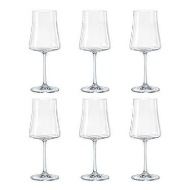 Imagem de Jogo De Taças Para Água Em Cristal Xtra Com 6 Peças 360ml Bohemia - FU