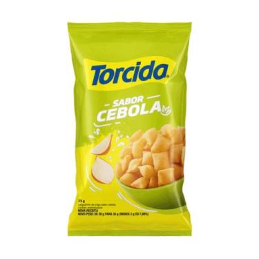 Imagem de Biscoito Salgadinho Torcida 35g C/10 Unidades, 10x Cebola