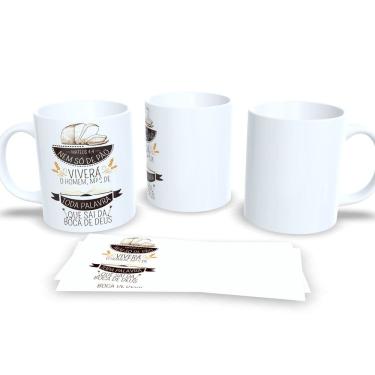 Imagem de Canecas Religião Evangélicas Personalizadas Fé e Inspiração em Cada Gole