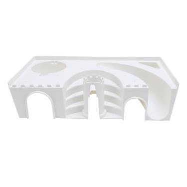 Imagem de Hamster Hideout Castle, Pequeno Animal House House Hamster Hideout Hut Com Escalada Acessórios de Gaiola de Hamster de para Se Esconder Brincando Dormindo