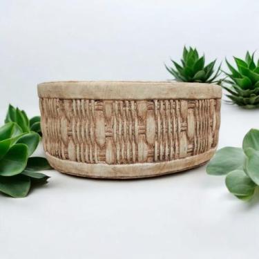 Imagem de Cachepot Vaso de planta Decorativo Redondo Grande 25x25x10 cm Decoraçã