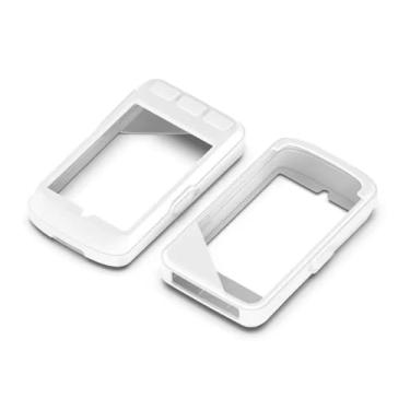 Imagem de Capa Voikoli compatível com Wahoo ELEMNT ACE, capa protetora de silicone macio, acessórios de ciclismo (branca)