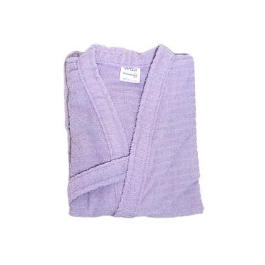 Imagem de Roupão Atoalhado Juvenil Briza Lilas 4013 Tamanho 14