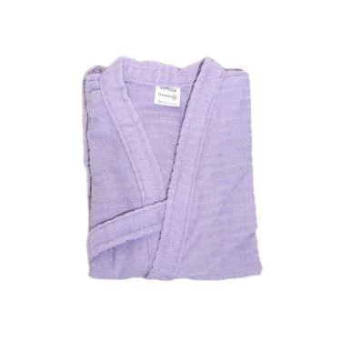 Imagem de Roupão Atoalhado Juvenil Briza Lilas 4013 Tamanho 14