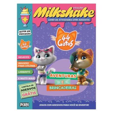 Imagem de 44 Gatos: Aventuras E Brincadeiras - Coleção Milkshake