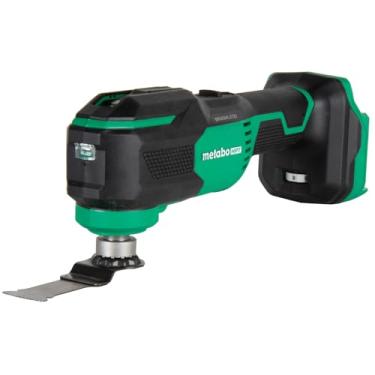 Imagem de Metabo HPT Multiferramenta oscilante sem fio multivolt de 18 V, design de baixa vibração, design universal, 6 configurações de velocidade, proteção contra vibração do usuário, Starlock, somente corpo