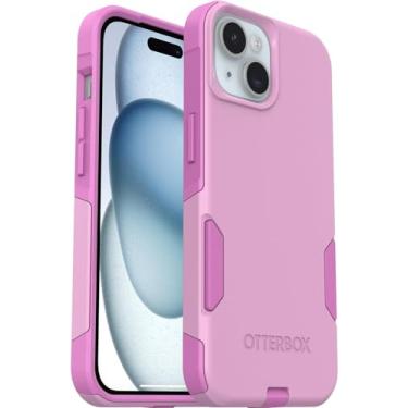 Imagem de OtterBox Capa para iPhone 16e (apenas) - Série Commuter - Run Wildflower (rosa) - Fina e resistente - adequada para bolso - com proteção de porta - embalagem não varejista