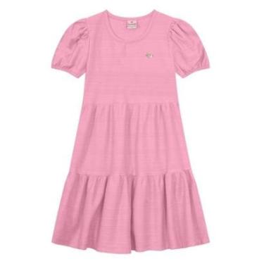 Imagem de Vestido infantil menina em malha Brandili-Feminino
