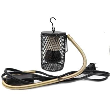 Imagem de Lâmpada de aquecimento, suprimentos de aquecedor de inverno abajur de cerâmica infravermelho lâmpada de luz de calor para tartarugas, papagaios, lagartos, pássaros, suprimentos de inverno