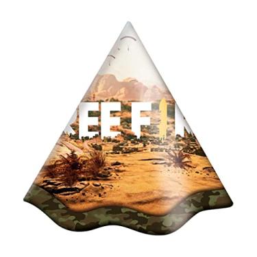 Imagem de Chapéu de Aniversário Free Fire - 8 Unidades