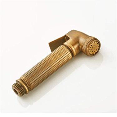 Imagem de CUTPOIY Torneiras de bidê de vaso sanitário latão antigo banheiro chuveiro alimentado por sopro bocal único torneiras de água fria torneira de banheira vaso sanitário, chuveiro