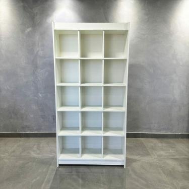 Imagem de Estante Colmeia Multiuso Branco 185X92X32Cm - Deep