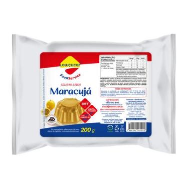 Imagem de Gelatina Lowçucar Sabor Maracuja Refil 200G - Lowcuçar Food Service