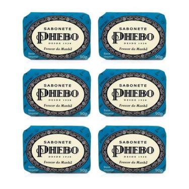 Imagem de Kit Sabonete Phebo Frescor Da Manhã 90G Glicerina Vegetal