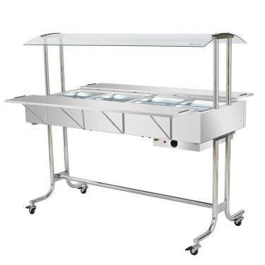 Imagem de Estufa De Aquecimento Master Com 8 Cubas 1/2 Venâncio Inox Ea8m 220v