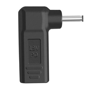 Imagem de Artilits - Conector USB C macho a fêmea de 4,5 x 3,0 mm, adaptador de CC de 19,5 V fabricado para Dell Inspiron 13 14 15 3000 5000 7000 Series 5558 5755 3147 7348-2in1 555 59 0G 6 j41 0 MGJN com