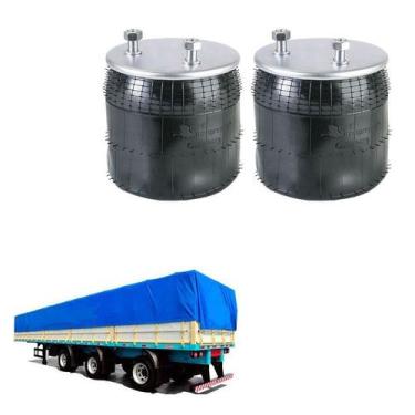 Imagem de Kit Bolsa Ar Suspensao Eixo Facchini Sem Base - Suspentech