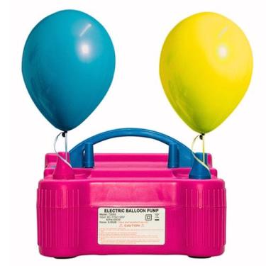 Imagem de Inflador Compressor Bomba Elétrico Encher Balão Bexiga Festa 220V - OM