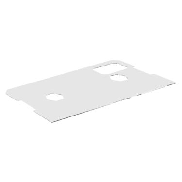 Imagem de WeiLaiKeQi Tampa para aquário de acrílico transparente, instalação simples para aquários sem suporte central com orifícios de alimentação, 280x150x4 Mm