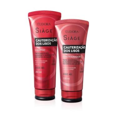 Imagem de Eudora Kit Siàge Cauterização dos Lisos: Shampoo 250ml + Condicionador 200ml