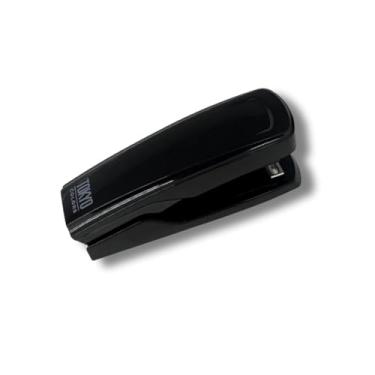 Imagem de Grampeador de Metal Preto, 20 Folhas, 11,5 cm Escritório Uso Diário Profissional Resistente Durável Elegante Design Moderno