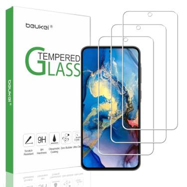 Imagem de beukei Pacote com 3 protetores de tela projetados para Bark Phone Pro (2025) de vidro temperado, antiarranhões, sem bolhas, dureza 9H